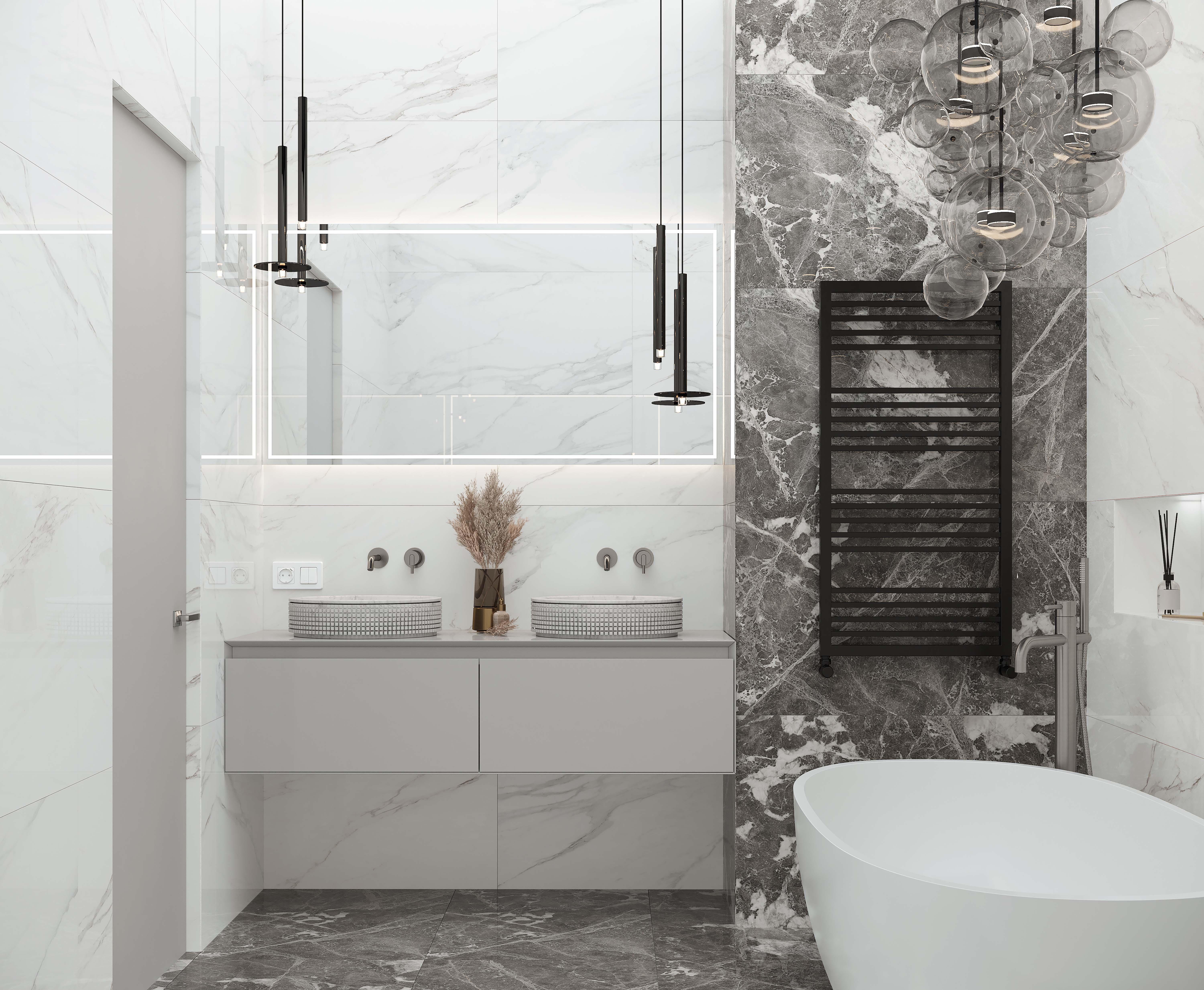 Керамогранит LAPARET Calacatta Superb: три грани итальянского мрамора