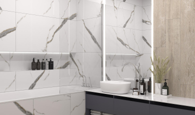 Керамогранит Golden White Statuario от LAPARET Как Символ Ренессанса Мраморной Эстетики