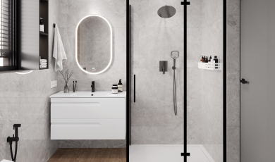 Исследование новых тенденций: керамогранит из коллекции Mramor Princess Gray (Ceradim) от LAPARET