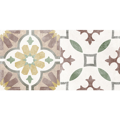 Атлас Плитка настенная бежевый микс 08-00-11-2457 20х40